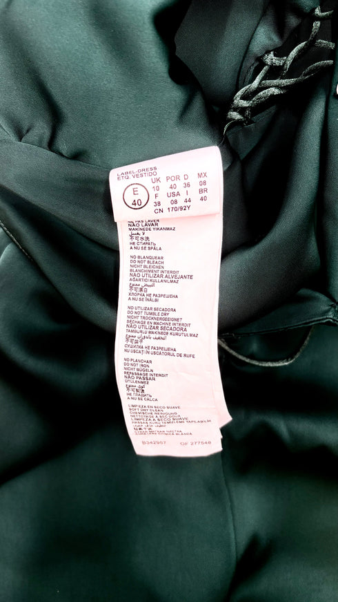 Abito lungo drappeggiato