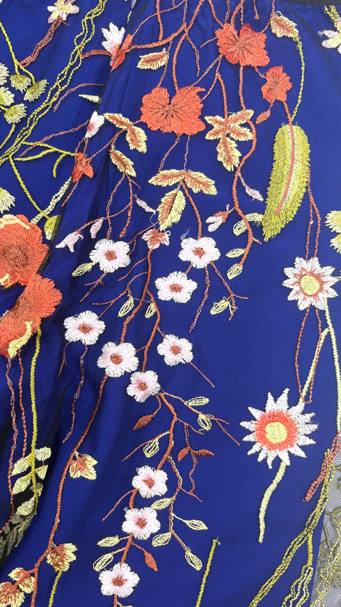 Pantaloni tulle e ricami