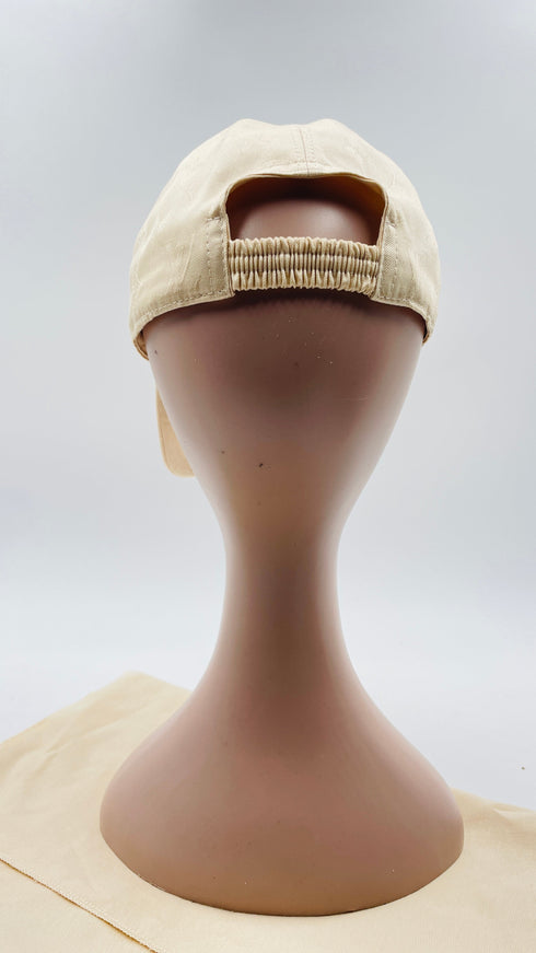 Baseball cap monogram