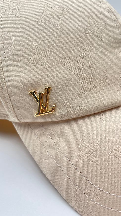 Baseball cap monogram