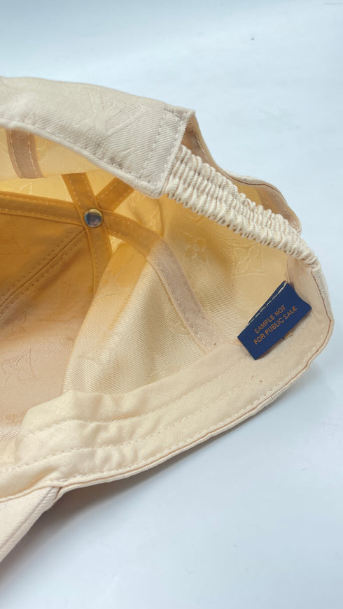 Baseball cap monogram