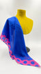 Foulard in seta a pois
