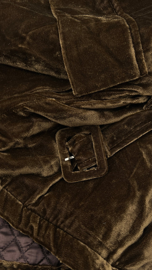 Giacca velluto cartellino