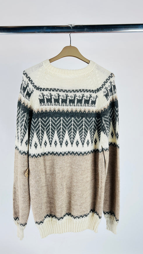 Maglia disegni invernali