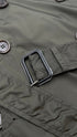 Trench doppiopetto khaki