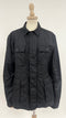 Giacca nera imbottita