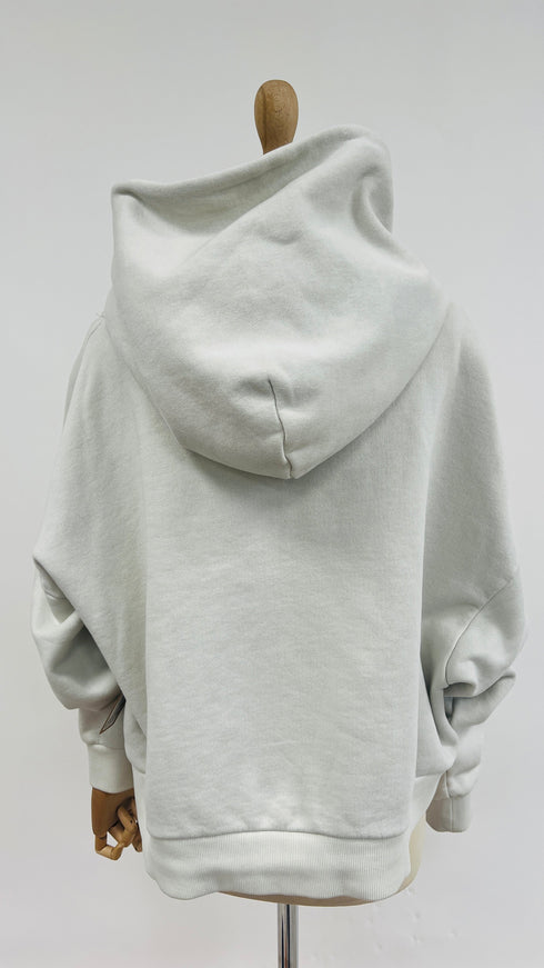 Felpa oversized in cotone
