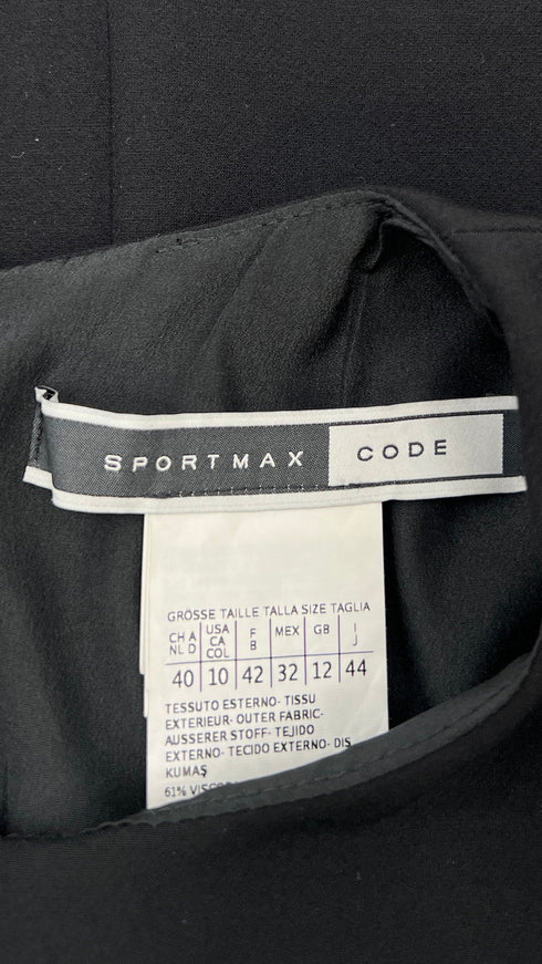 Abito midi bottoni decoro