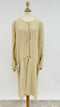 Soprabito beige girocollo