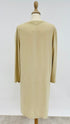 Soprabito beige girocollo