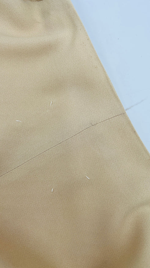 Soprabito beige girocollo