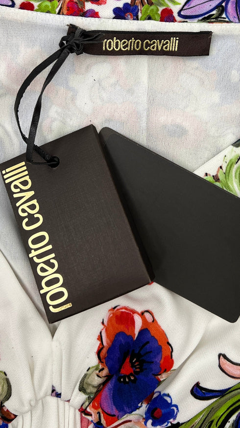 Abito a fiori con cartellino