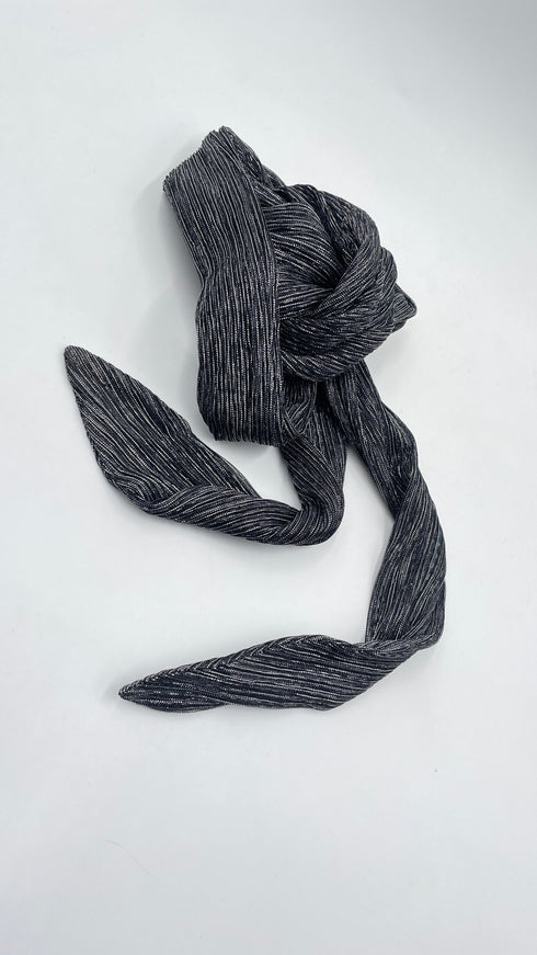 Abito lungo lurex con cartellino