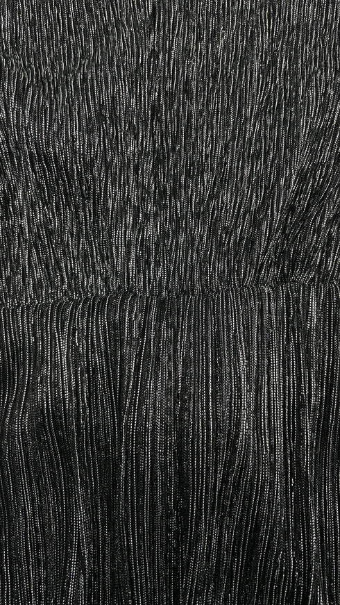 Abito lungo lurex con cartellino