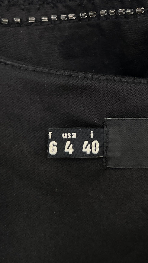 Abito corto ricami decoro