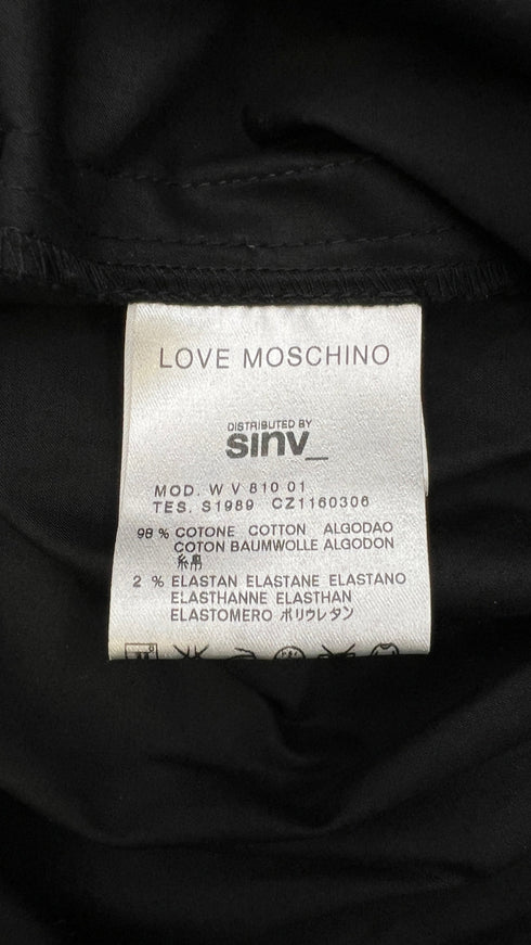 Abito corto ricami decoro