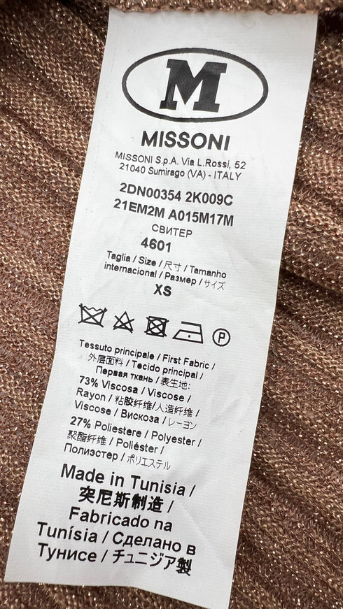 Maglia girocollo lurex