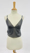 Top in tulle con cartellino