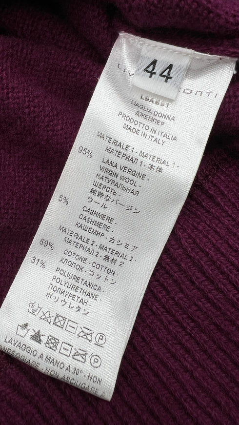 Abito corto lana-cashmere