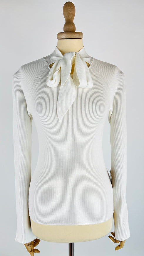 Longsleeve colo a fiocco