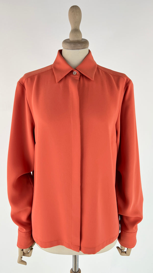 Camicia classica arancione