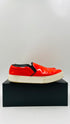 Slip-on verniciate rosse
