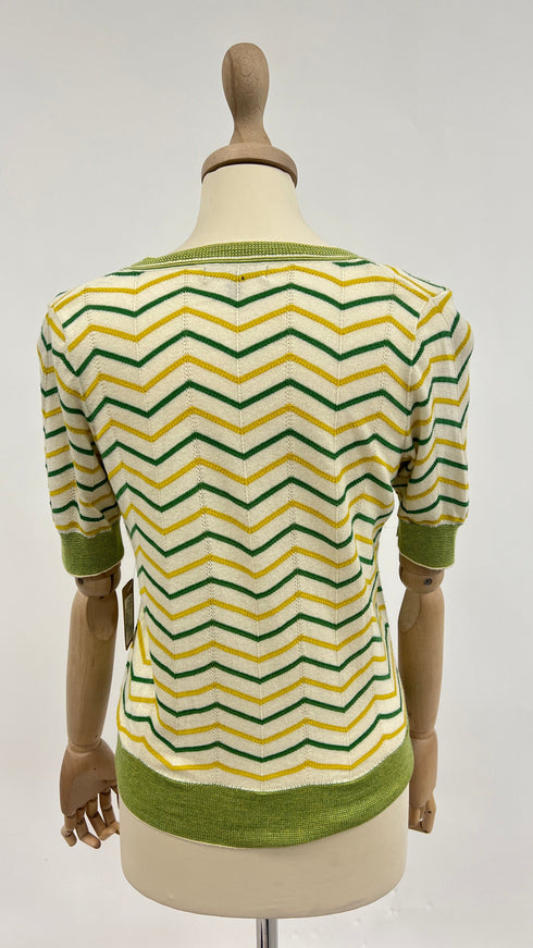 Cardigan in cotone vintage