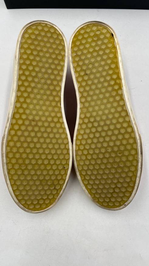 Slip-on verniciate rosse