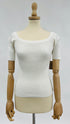 Maglia stretch a costine