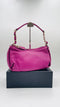 Borsa in pelle fuchsia