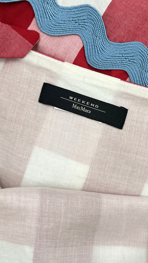 Abito lungo in vichy