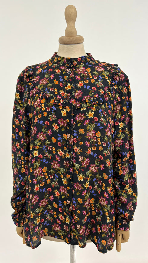 Camicia fiori all-over