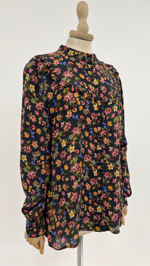 Camicia fiori all-over
