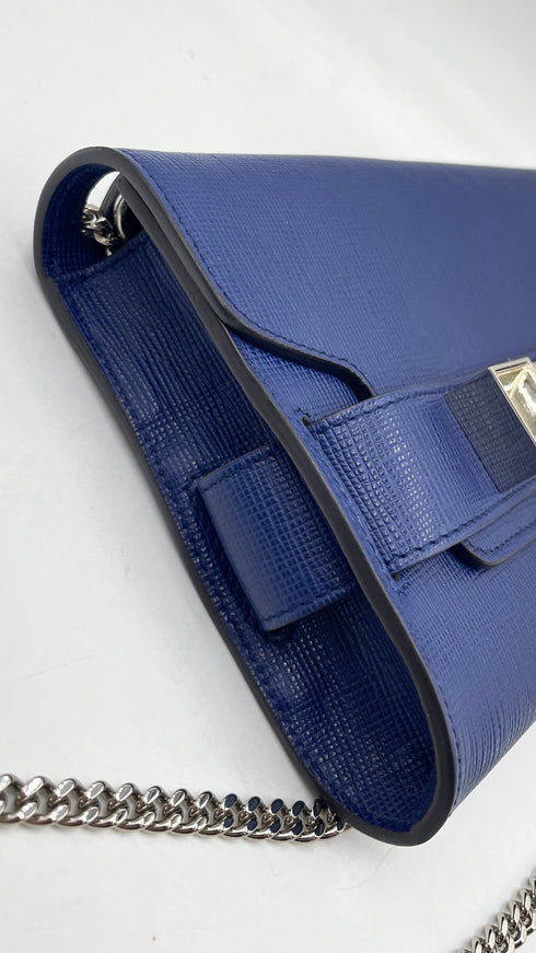 Borsa a tracolla blu