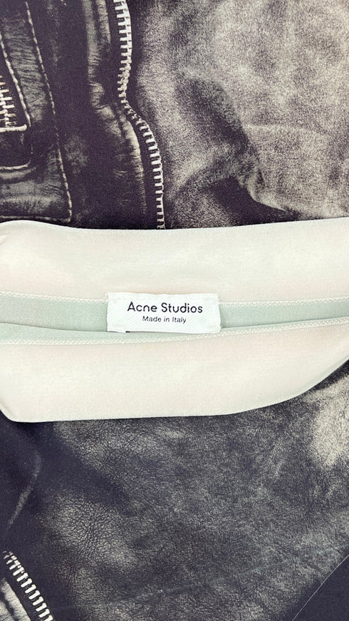 Abito lungo stampa Biker