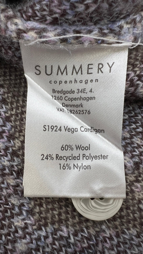 Cardigan lungo a rombi