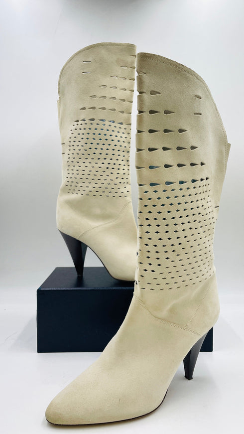 Stivali in suede N.41