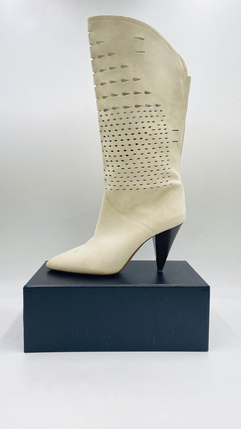 Stivali in suede N.41