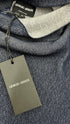 Maglia stretch a costine blu