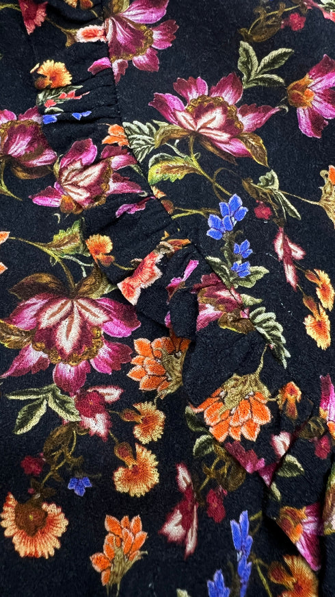 Camicia fiori all-over