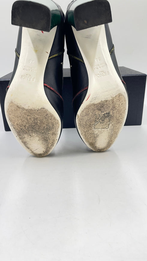 Stivaletto patchwork N.36