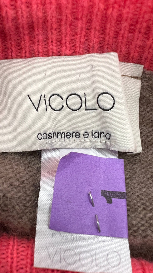 Maglia cachemire a maniche corte