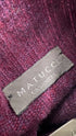 Maglia in cachemire bordeaux