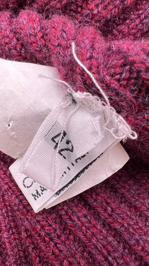 Maglia in cachemire bordeaux