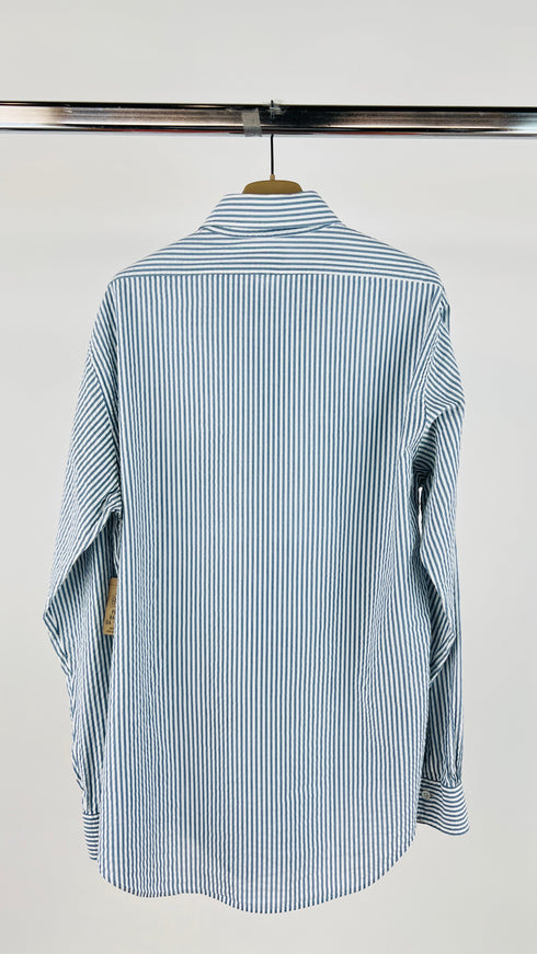 Camicia righe button-down