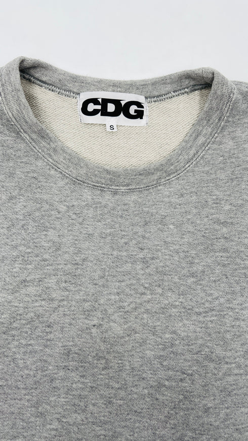 Felpa girocollo cotone