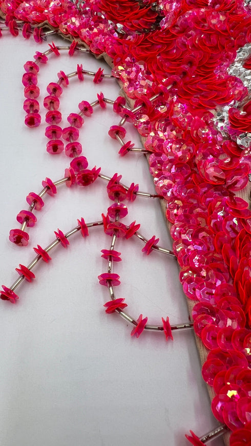 Top bustier paillettes