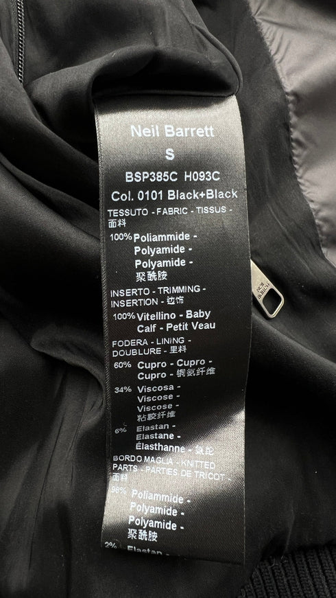 Bomber imbottito con cartellino