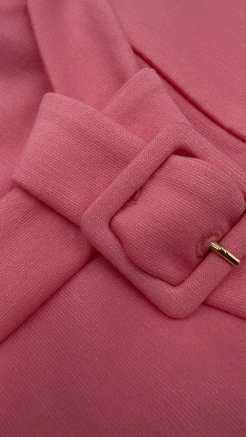 Mini gonna jersey con cartellino