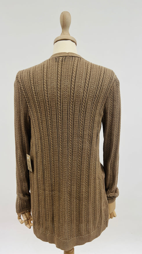 Cardigan a trecce